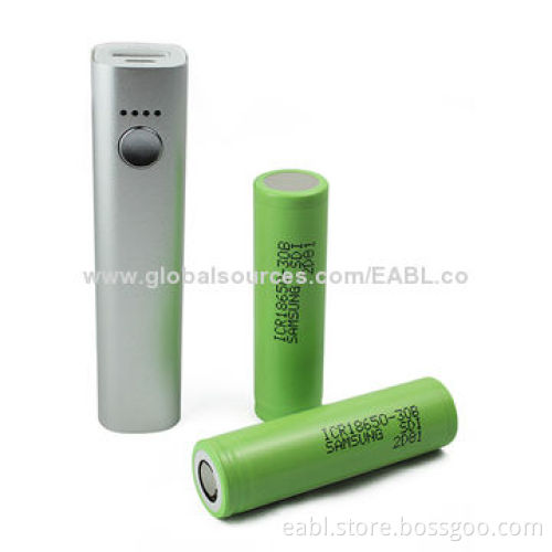 18650 Battery Power Banks, Four LED Indicators, 2,800mAh, Aluminum Alloy Housing